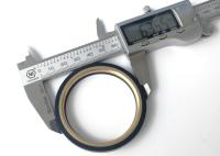 Anneau de joint des syndicats de marteau de nitriles du Duro 80 avec l'anneau acier inoxydable en laiton/