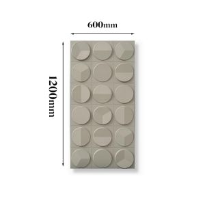 Clock Brick Foam Board PU Wall Panel Lightweight New Materials Texture For TV Background