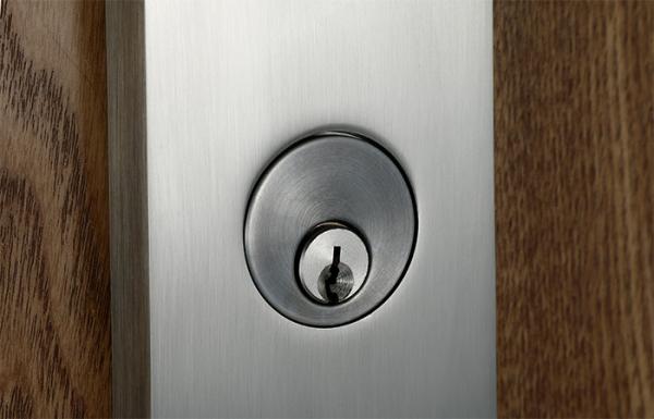 Conjunto de alcatrão de zinco para porta de entrada para espessura de porta de 45 mm - 70 mm