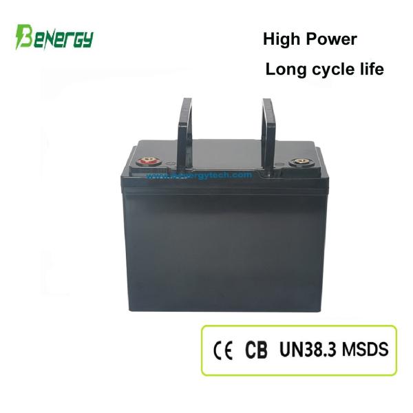 12V 50Ah Deep Cycle LiFePO4 Battery | Lightweight Lithium Iron Phosphate Replacement for Lead Acid Applications (Solar/UPS/AGV)