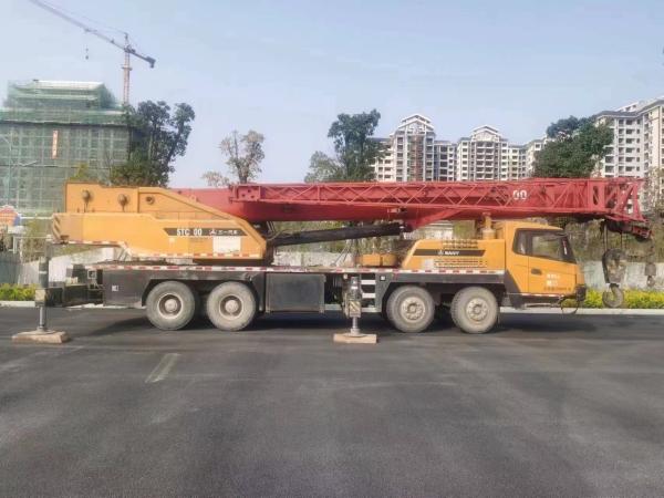 Cran de camion de 35 tonnes, 18 ans d'utilisation