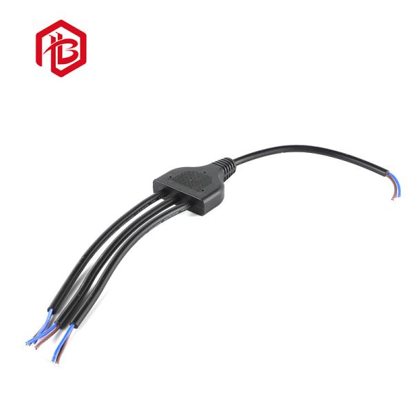 Male Female Y Shaped 20awg Watertight Cable Connector 1 In 3 Out