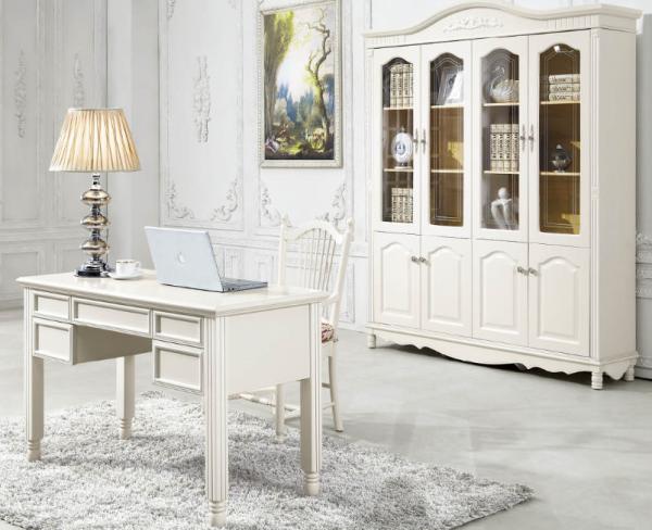 luxury white wooden home office filing cabinet