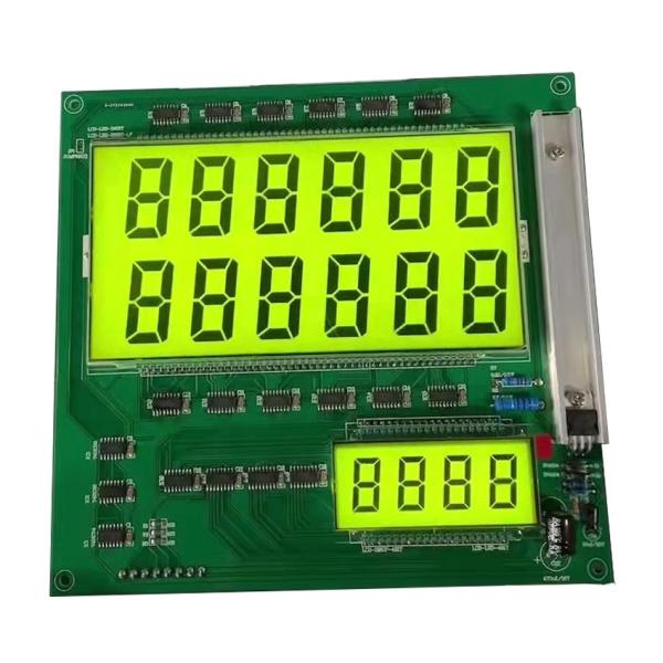 Tabela de visualização de LCD digital da marca Bernet para preço da bomba de combustível