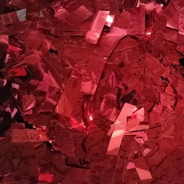 Flame Retardant Confetti Paper with Shimmering Sequins for Confetti Machine Use at Weddings and Parties