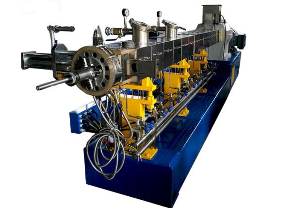 High Efficiency Polymer Extrusion Machine With Two Stage Conveying System