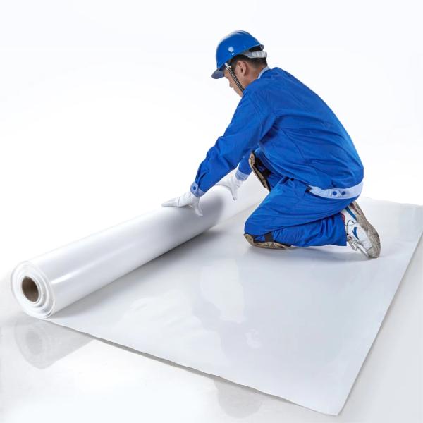 High Peel Strength  TPO Waterproof Membrane With Strong Tensile Properties Single Ply Tpo Roof