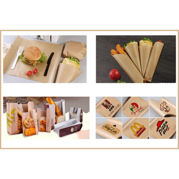 Customized Disposable 50g 60g PE Coated Good Grade Paper Rolls For Food Grade Package