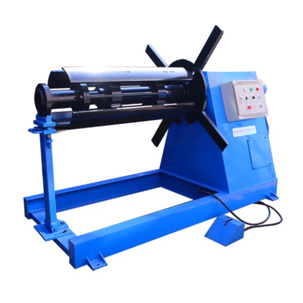 Shaft 75mm Thickness 0.3-0.8mm Metal Roofing Panel Roll Forming Machine