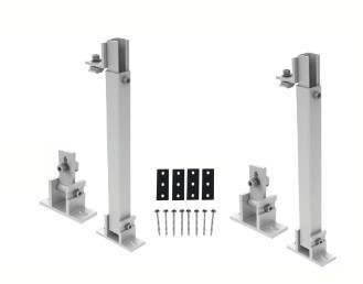 Shingles Solar Panel Bracket Stainless Steel 304 Roof Mounting Brackets