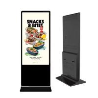 Sinalização digital LCD Parede montada Publicidade Android Display