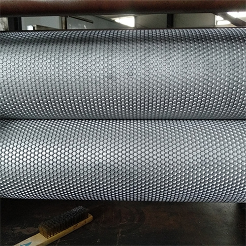 42Crmo Heating Metal Embossing Roller For Nonwoven Fabric Laser Engraving