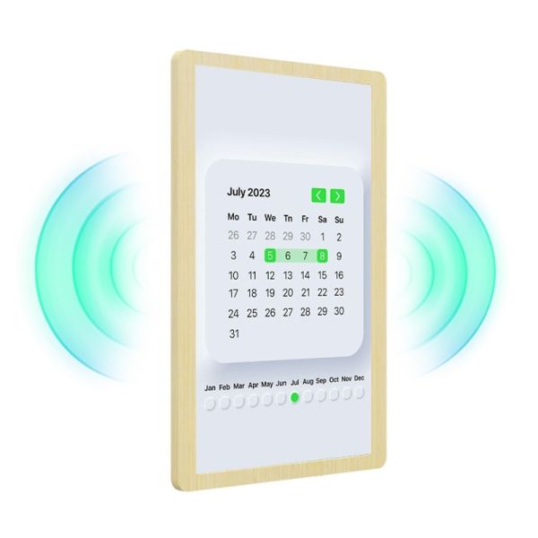 Full HD Resolution Digital Calendar Display with Android 11 OS and Wall Mounted Smart Calendar Signage