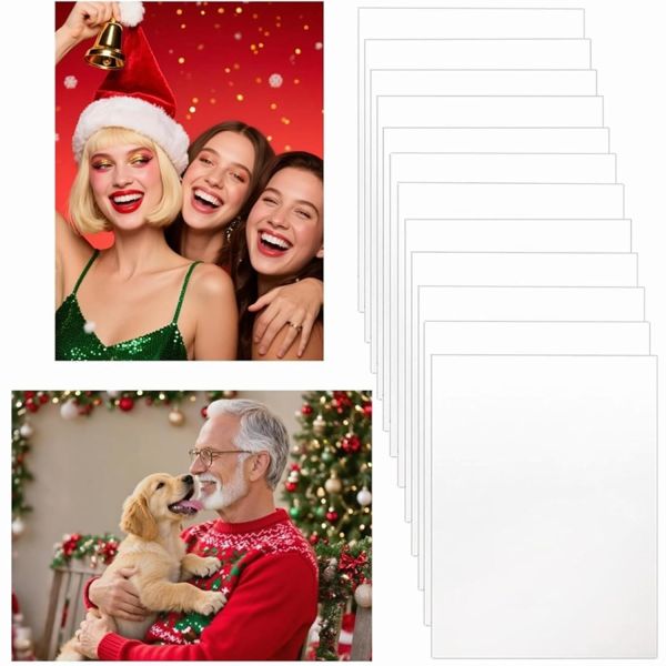 0.45mm Sublimation Metal Photo Aluminum Sheet Sign Blanks For DIY Printing Wall Decor Room Decor