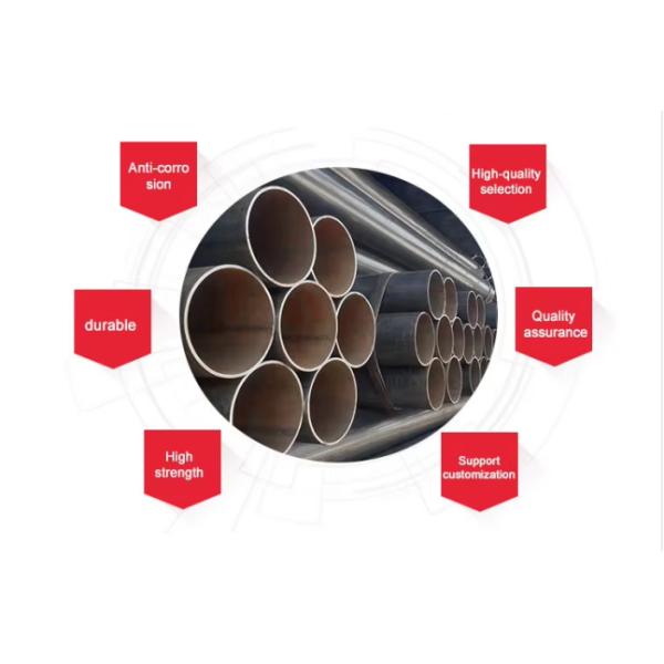 DOM Cold Rolled Steel Pipe AISI 4130 Alloy Steel Black Welded Steel Pipe