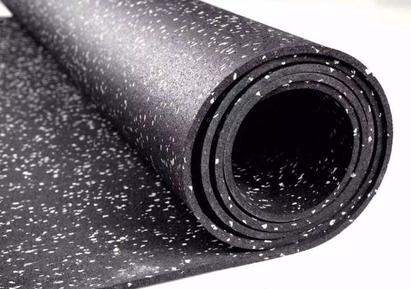 Shock Absorption Rubber Floor Rolls 1000X10mm Anti Slip Rubber Matting Roll