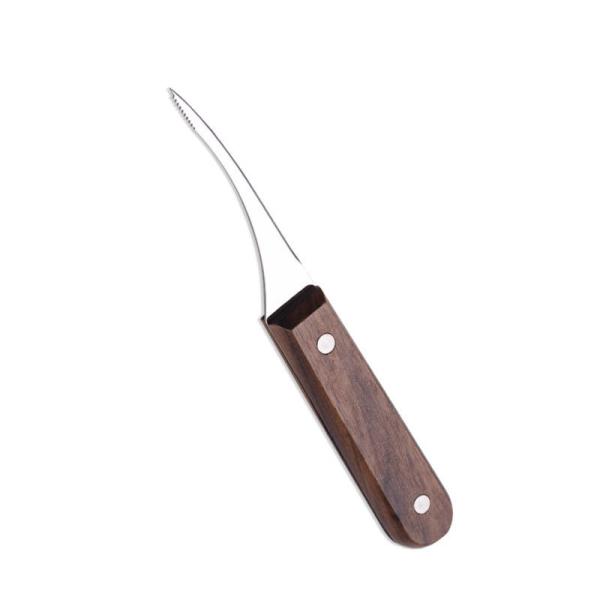 Seafood Peeling Sustainable Stainless Steel Fish Belly Shrimp Knife for Professionals