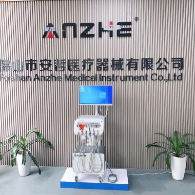 Mobile Dental Clinic Dental Treatment Equipment 550W Mobile Dental Operation Cart Unique Design Dental Portable Unit