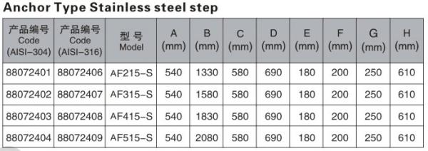 5 Steps 1.35mm Stainless Steel Swimming Pool Ladder