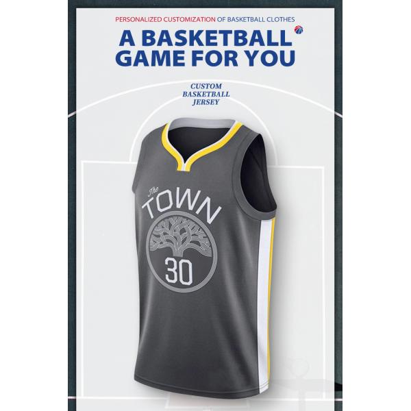 Polyester Basketball Shirt Jerseys Sublimation Durable Lightweight