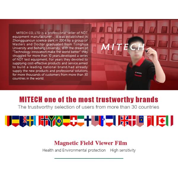 Magnetic Field Viewer Film Electromagnetic Yoke Particle Flaw Detector Stable Performance