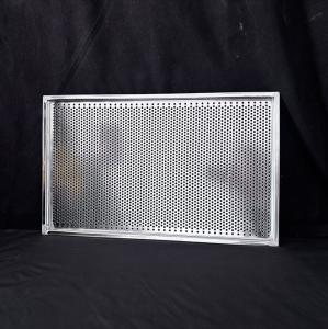 Perforated Stainless Steel Cooling Tray Plain Weave Customizable Height 2.0mm 2