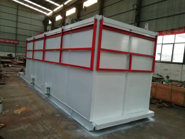 API Single Compartment Mud Tanks TR Solids Control Mud Tank