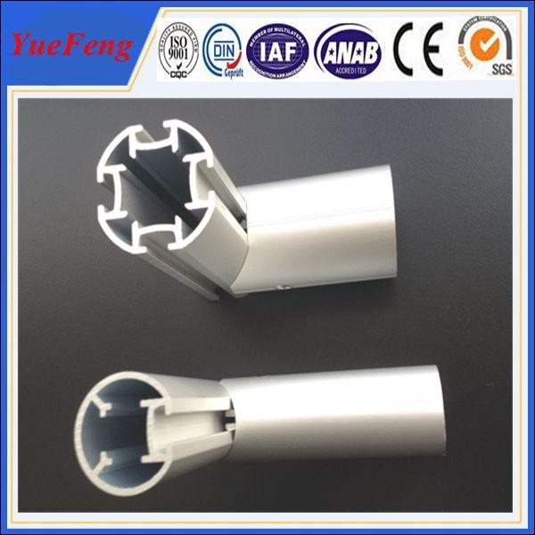 aluminum profile half round / machined tube aluminium round profile / 8mm aluminum tube