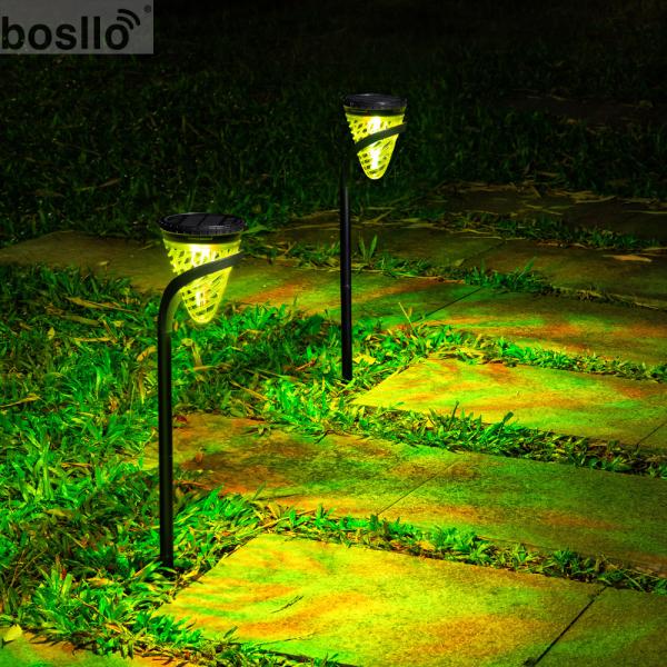 Custom Crystal Solar Lights LED ABS+PC Outdoor Solar Garden Lights