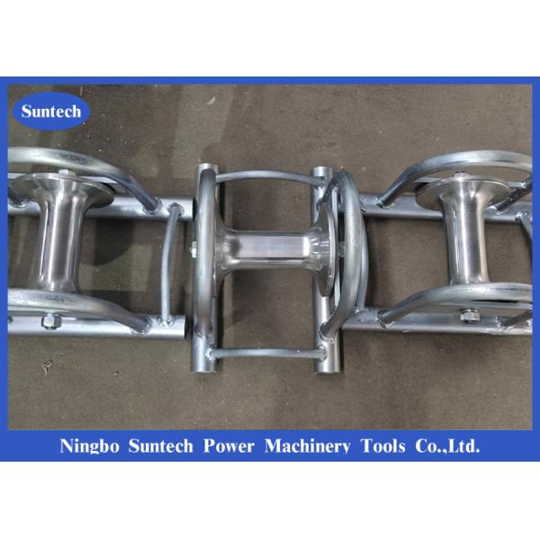 160x165mm Galvanzied Aluminum Heavy Duty Cable Rollers