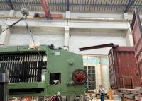 Rede de arame galvanizada 66*90mm dobro da máquina de Gabion da torção para a terraplenagem do rio