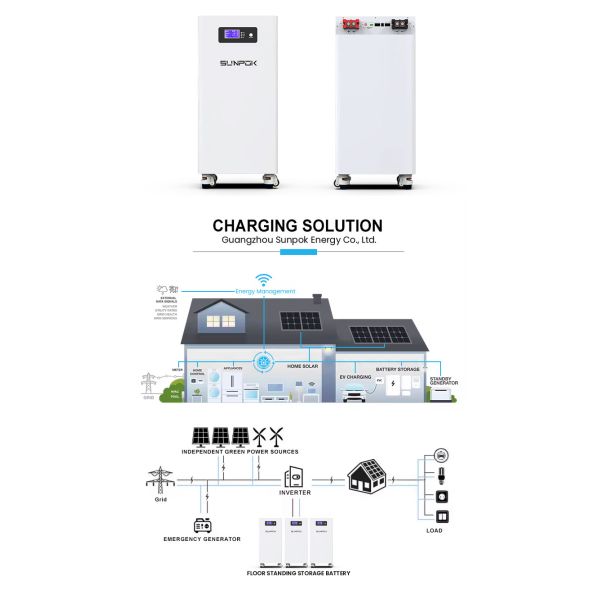 51.2V 300Ah LiFePO4 Battery Floor-Standing Energy Storage Battery 51.2v300Ah 15kwh Lithium Battery Power Backup