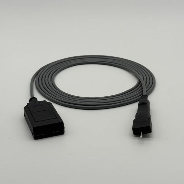 Reusable High Conductivity Negative Plate Connection Cable 3 Meter Length for Electrosurgical Equipment