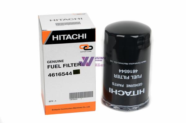 HITACHI ORIGINAL FUEL FILTER 4616544 FOR ZX75 ZX200 ZX330 ZX200-5G ZX200-3G JIUWU POWER