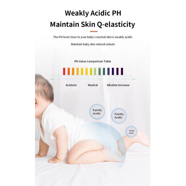 Limpiezas húmedas suaves para bebés sin olor Limpiezas húmedas hipoalergénicas originales