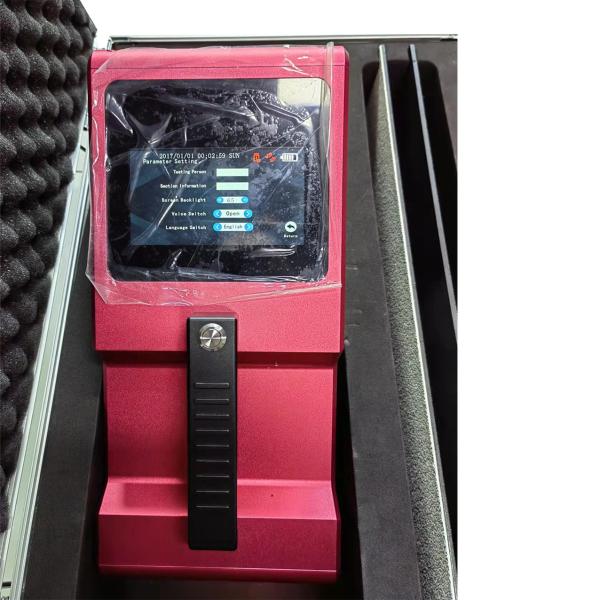 No local GPS que posiciona Retroreflectometer para marcações de estrada nenhum Frost