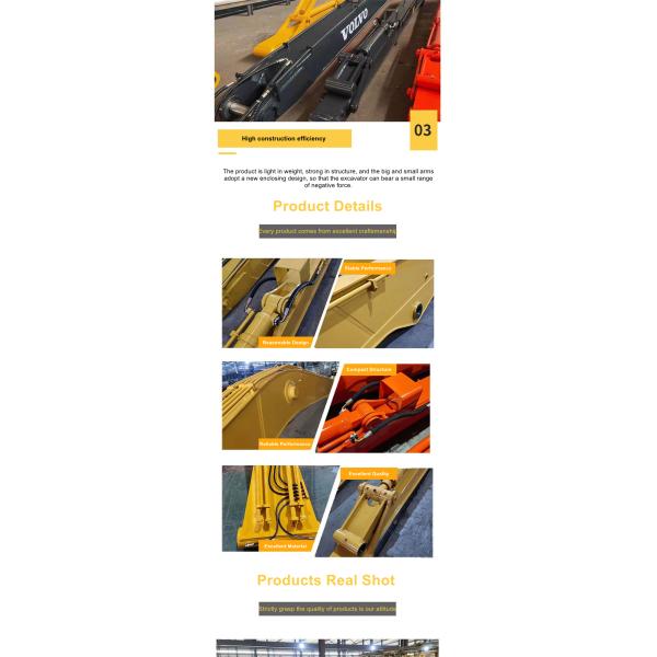 Настраивать все виды стандартные рукой двухсекции бум рукой экскаватор длинный рубеж бум Производители