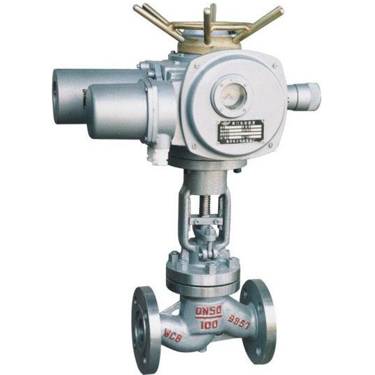 OS & Y Electric Actuator DIN Globe Valve Flange Type Cast Steel For Steam