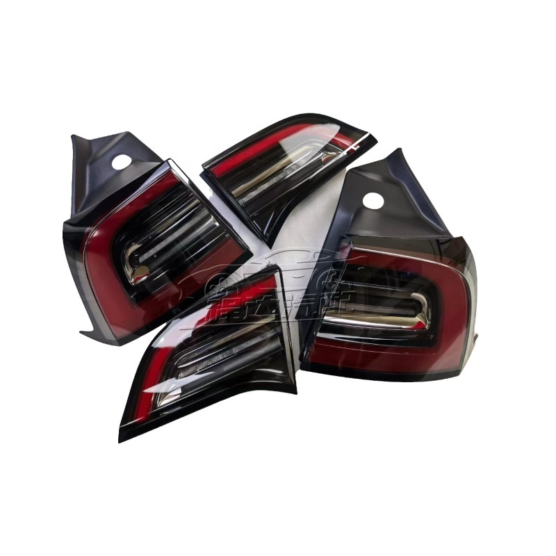 Superior Materials Suitable for Tesla Model X Rear Tail Light Left and Right Tail Cover Light Auto Parts
