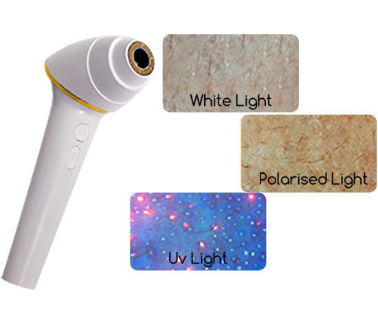 AI Facial Skin Analysis System With 9 Spectral Imaging Microscopic Detection