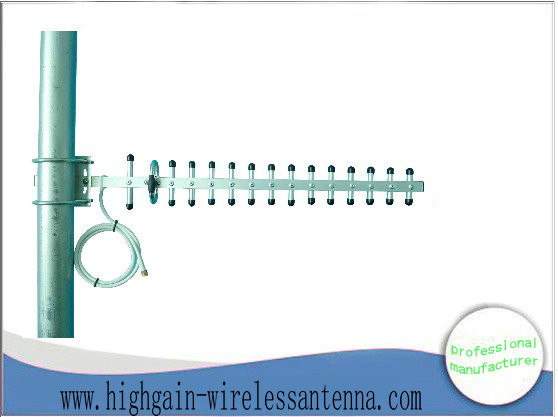 Long Distance 16dBi 3G Yagi Directional Antenna / Point To Point Antenna 15 Element