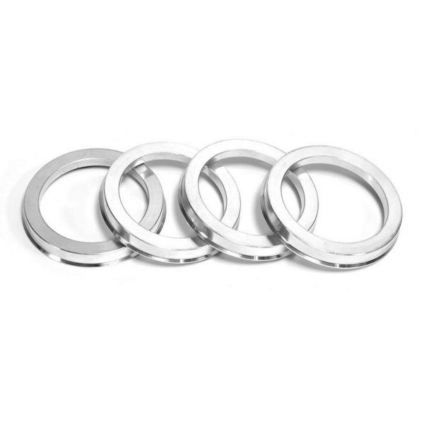 Silver Wheel Hub Adapter Ring 10 Mm , VW / Jetta / Golf Wheel Centering Rings