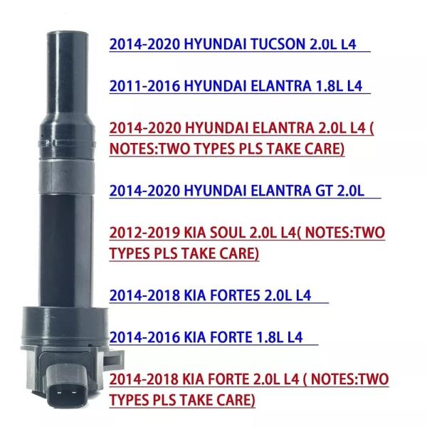 Катушка зажигания 27300-2E000 автомобиля WEILI Hyundai Kia Hyundai Elantra