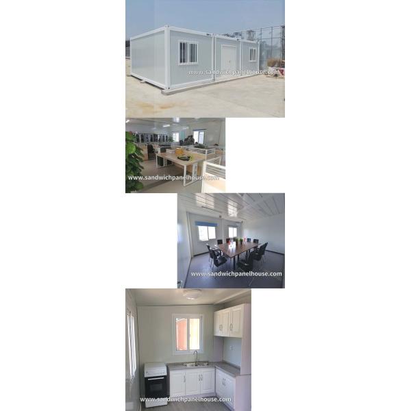 Edificio rápido ahorro de energía diseñado modular de la casa prefabricada del marco de acero