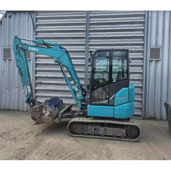 5260kg En buen estado Excavadora Kobelco de segunda mano con motor modelo Yanmar 4TNV88