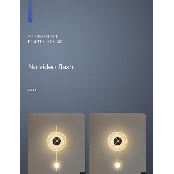 Modern Style Design Wall Lamp For Living Room Bedroom Background Hotel Clock Wall Lamp(WH-OR-252)