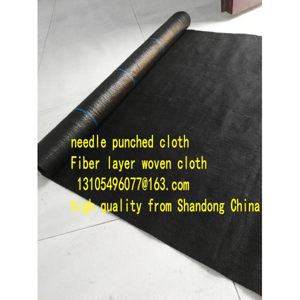 Plastic mulch weed mat Fiber layer needle punched cloth ground cover weed barrier