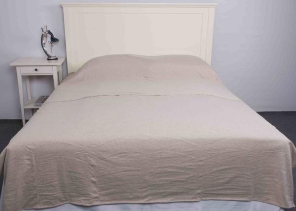 Jersey Oatmeal Modern Bedding Sets Comfortable With Single / Double Sleeping Bags
