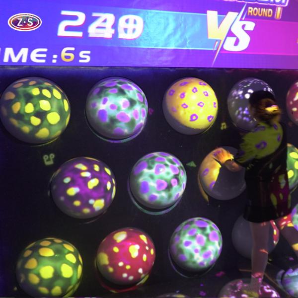 Interactive Jumping Sphere Maximize Space Instant Interactive Jumping Ball Projection