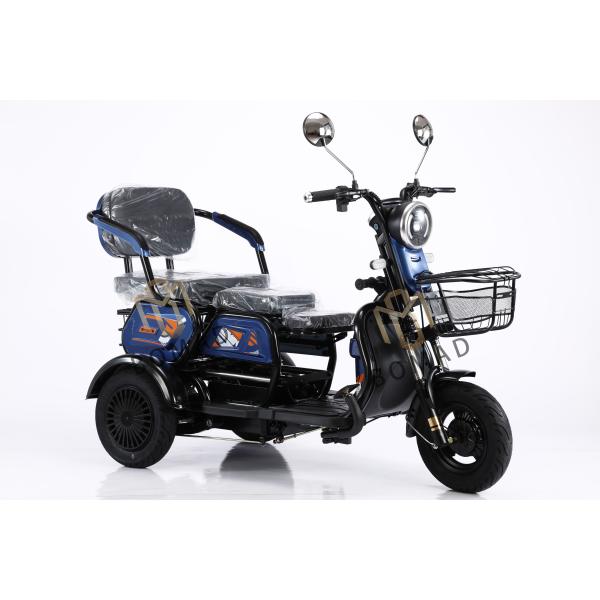 2024 Electric Tricycle Motorcycle Bike Three Wheel with Single Gross Weight of 75.000 kg and Voltage of 48V